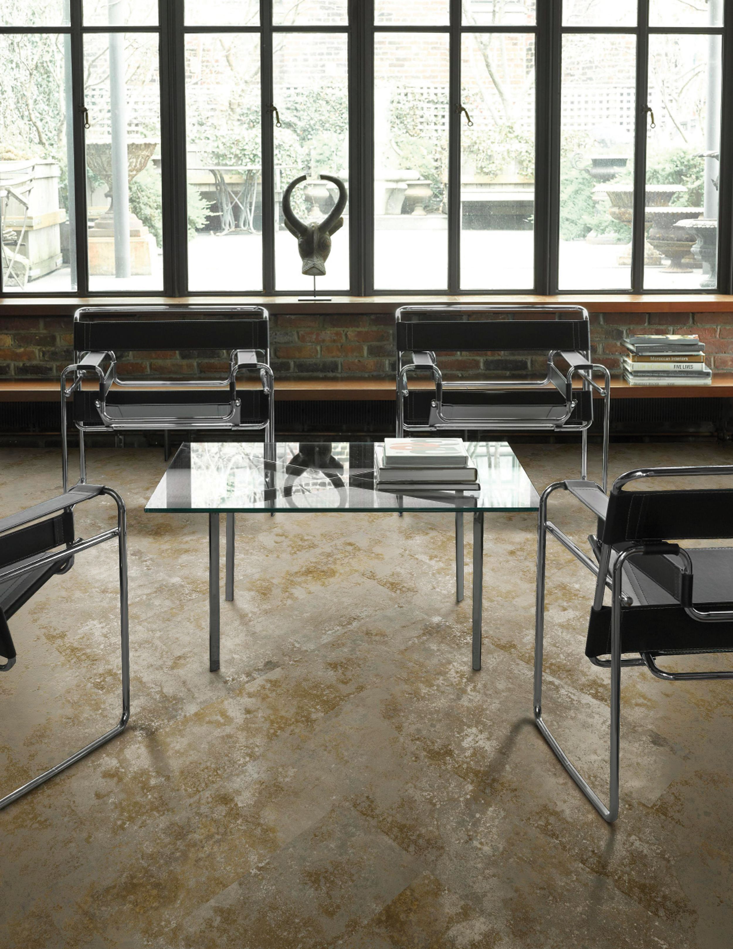 Interface Boundary Metallics LVT in modern office seating area numéro d’image 11